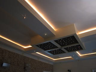 نور مخفی نسبت به شکل و سایز متفاوت است